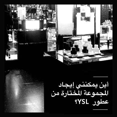 أين يمكن إيجاد مجموعة YSL ؟
