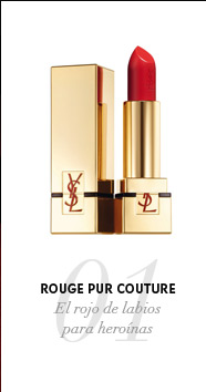 Rouge Pur Couture 01 Rojo de Labios para Heroínas
