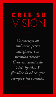 Cree su VISIÓN Construya su universo para satisfacer sus propios deseos.