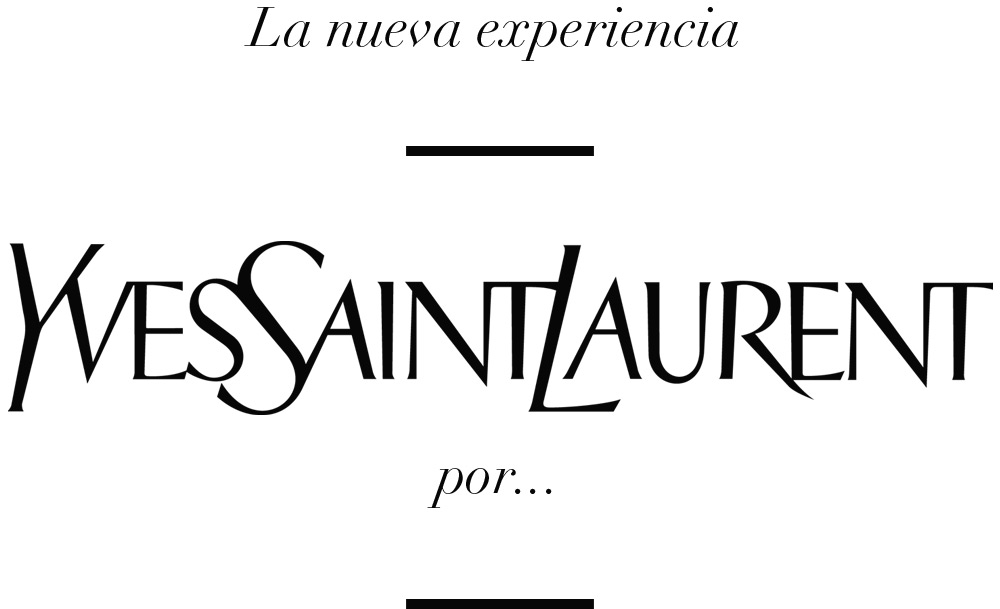 The new experience Yves Saint Laurent by...