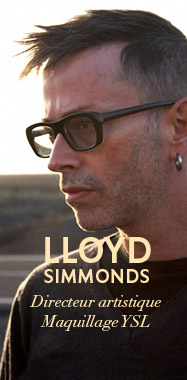 Lloyd Simmonds - Directeur artistique Maquillage YSL