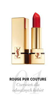 Rouge Pur Couture 01 Pomadka dla zdecydowanych kobiet