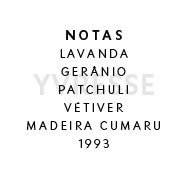 Yvresse - NOTAS: NECTARINA LICHIA ROSA VIOLETA PATCHULÍ 1993 