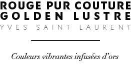Rouge Pur Couture Golden Lustre