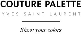 Palette Couture - 10 Lumières Majorelle
