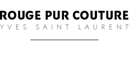 Rouge Pur Couture
