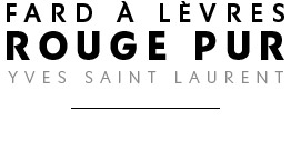 Fard à Lèvres Rouge Pur