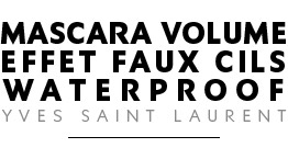 Mascara Volume Effet Faux Cils Waterproof