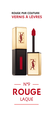 Rouge pur couture Vernis à lèvres - n°9 Rouge Laqué