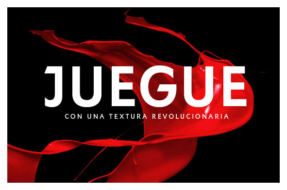 Juegue con una textura revolucionaria