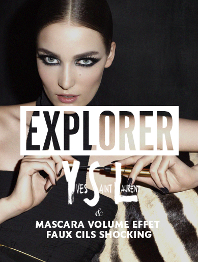 Explorer YSL et Mascara Volume Effet Faux Cils