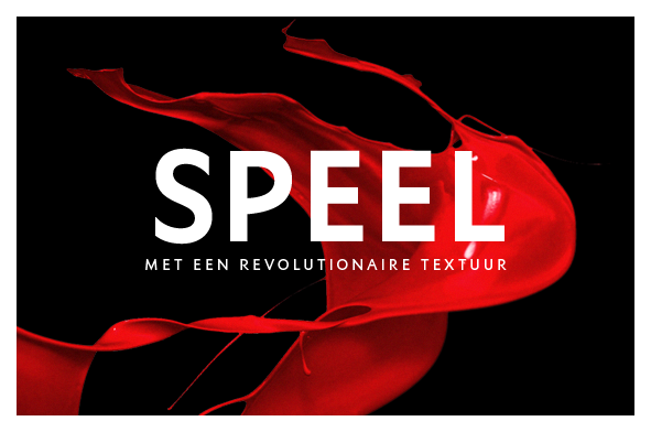 Speel met een revolutionaire textuur